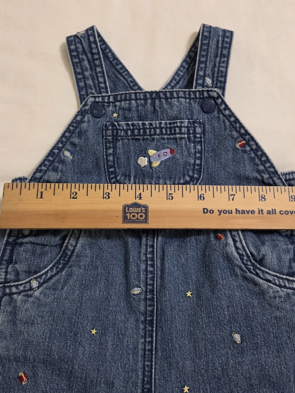 Gymboree denim overalls